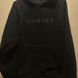 COMFRT Black Men's Hoodie